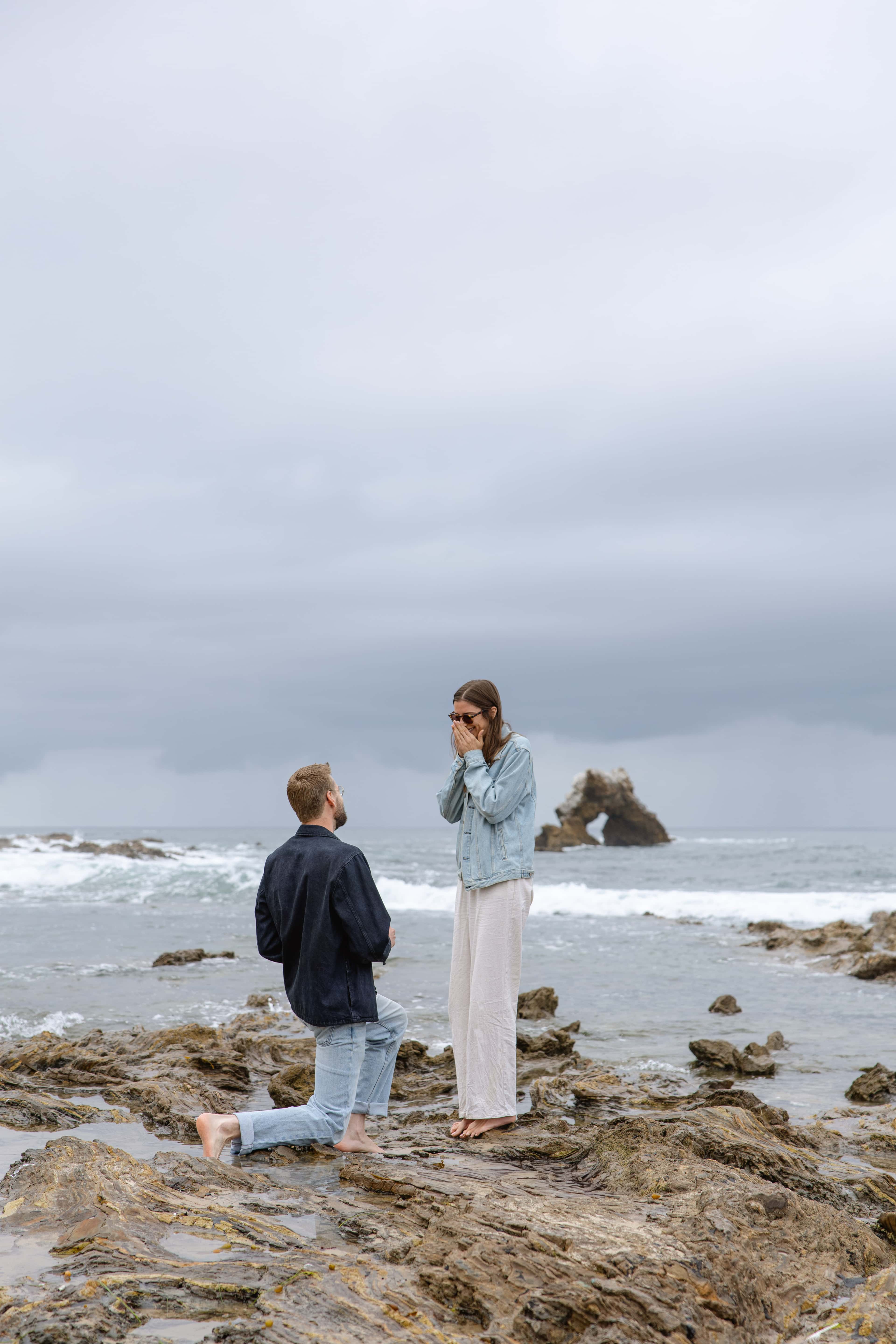 Michaela and Hunter at Laguna Beach